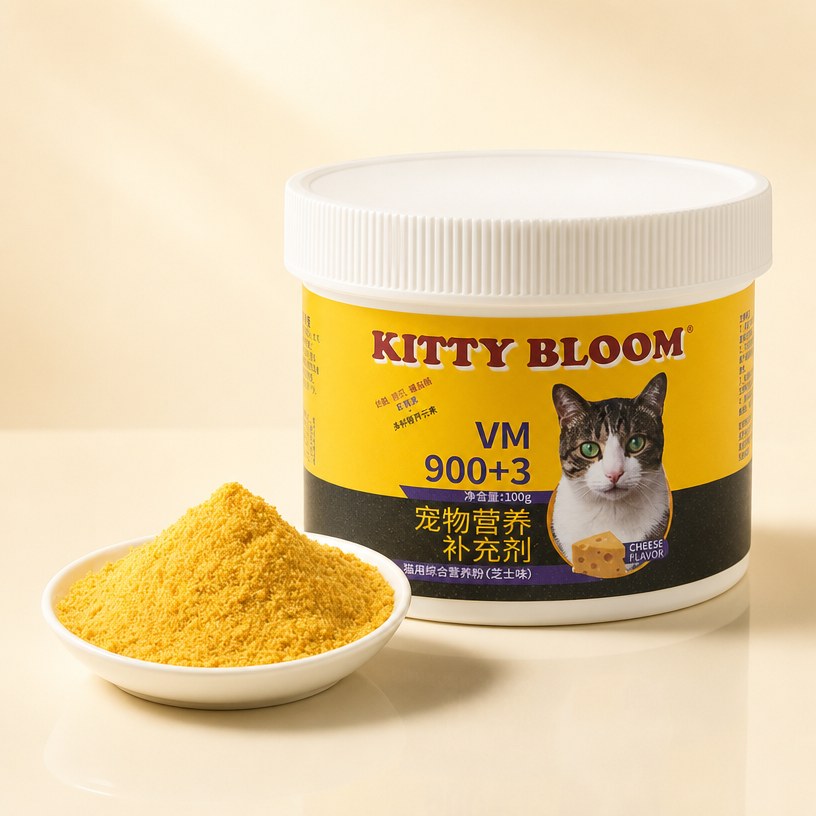 KITTY BLOOM 猫用综合营养粉 芝士味 100g