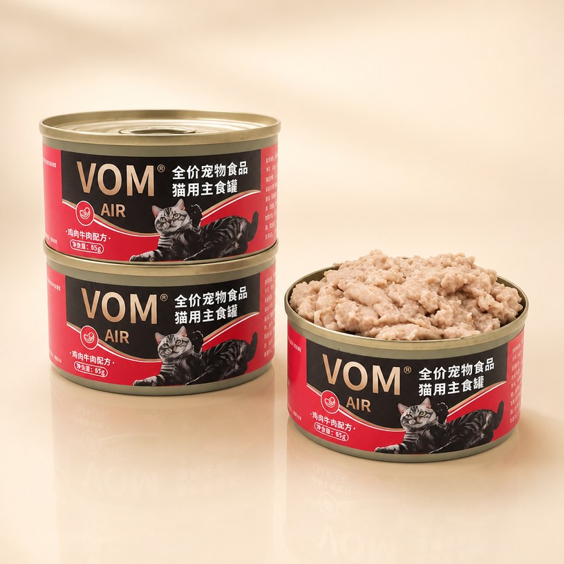 VOM AIR系列 主食罐头 鸡肉牛肉配方 85g